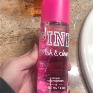 Pink fresh and clean